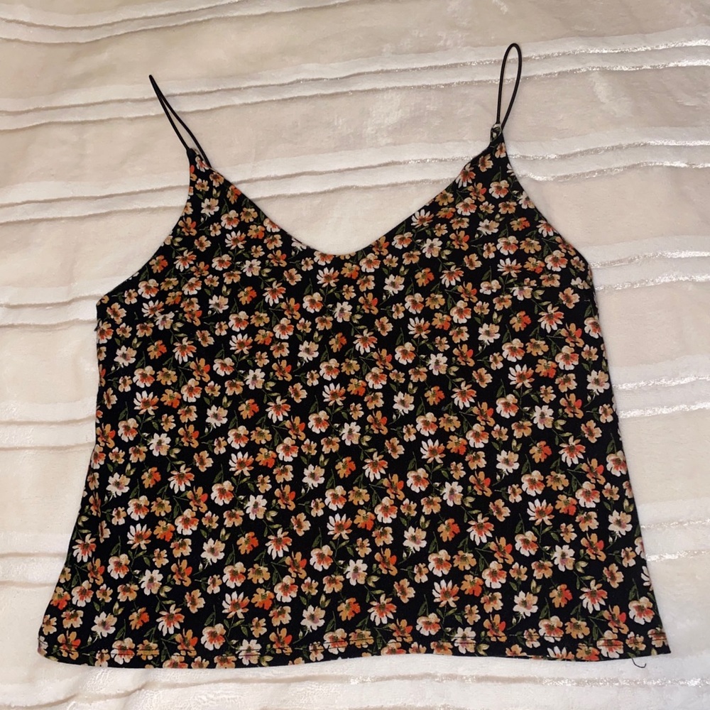 Floral crop top